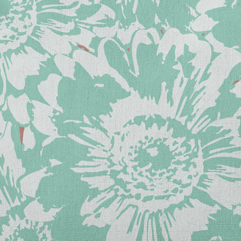 Floral Polyester Throw Pillow, 14" H x 20" W, Rectangle