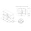 Armoire bar Mahaffey