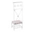 Portemanteau en fer avec banc et rangement pour chaussures Ahjanay-813758448