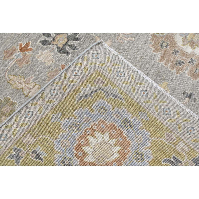 Transitional One-of-a-Kind Rectangle 8' X 9'11" Hand Knotted Area Rug