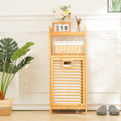 Carvalho Bamboo Laundry Room Organizer
