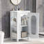 Meuble-lavabo de 20 po avec lavabo, meuble-lavabo avec tablette à deux niveaux, tablette réglable, meuble-lavabo