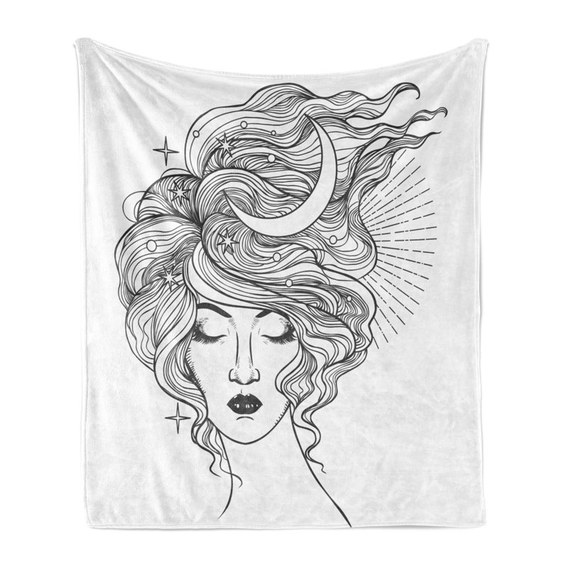 Hand Woven Throw Blanket, 50" x 60"