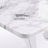 Avdain 63" Modern American Rectangular Faux Marble Top Dining Table with U-shaped Pedestal Base-2060811723
