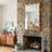 20"x30" Wavy Rectangle Solid Wood Frame Decorative Mirror-1160501667