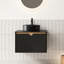 Wall Mounted With Stone Top