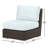 Parris Armless Patio Chair with Sunbrella® Cushions-98128048