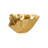 Cast Onyx Bowl, Gold Leaf, Large