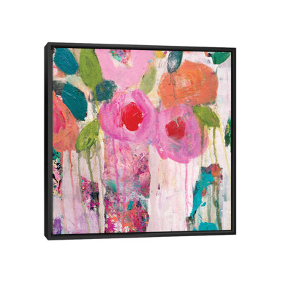 « first baiser », impression sur toile