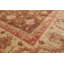 Tapis brun en laine noué à la main de conception unique 7 pi 11 po x 9 pi 5 po Kali-Anne