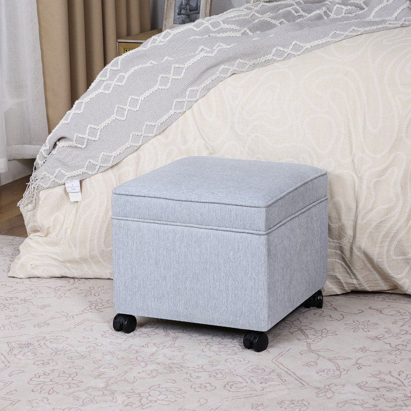 Repose-pieds avec rangement Felixstowe, Light Grey