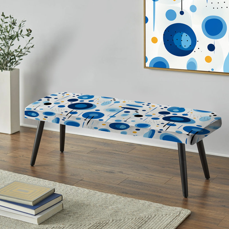 Banc noir tapissier Minimalist