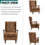 Fauteuil d'appoint rembourré Demarea-1175771778