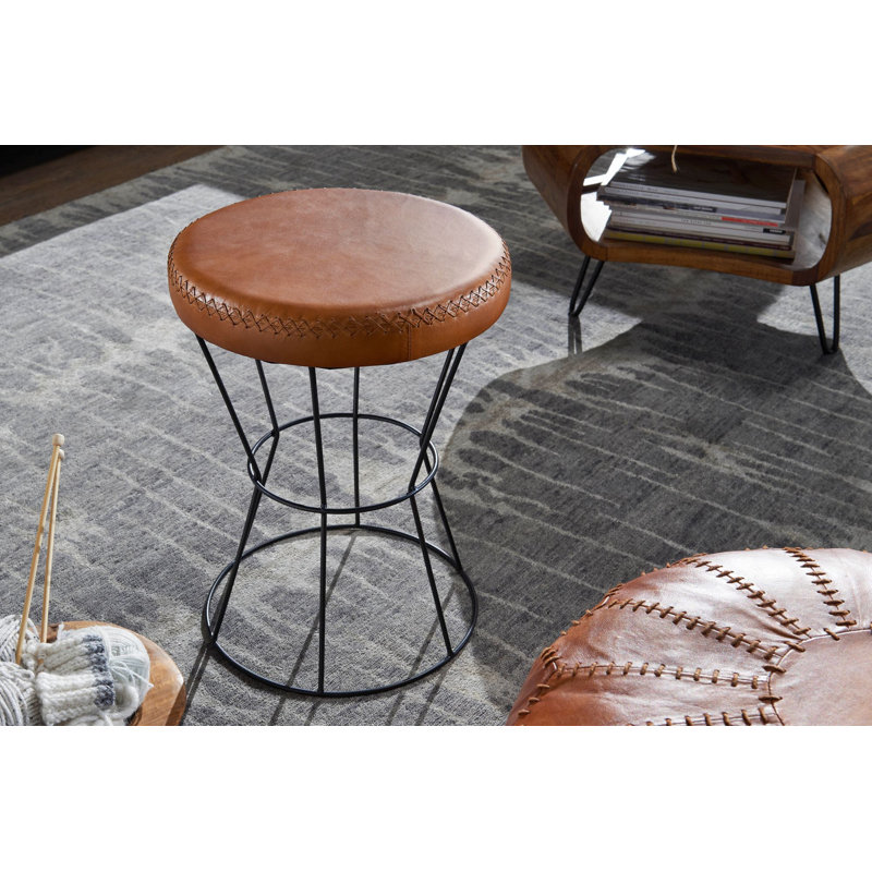 Bowdoin Metal Accent Stool