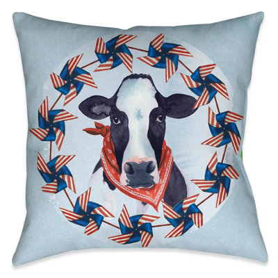 American Barn Polyester Throw Pillow