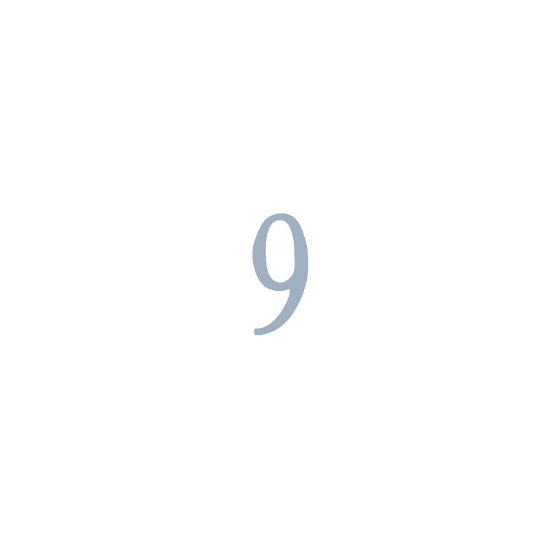 Numéro de maison de 2 po, 2, Argent