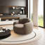 Semi-circular curved light luxury sofa