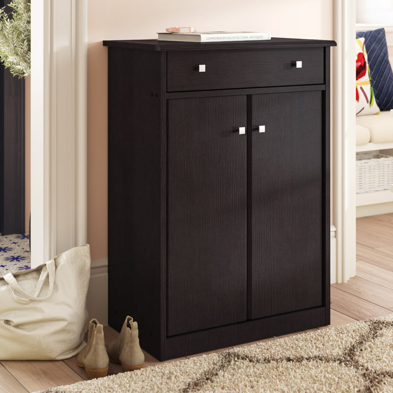 Volya 8 Pair Shoe Storage Cabinet