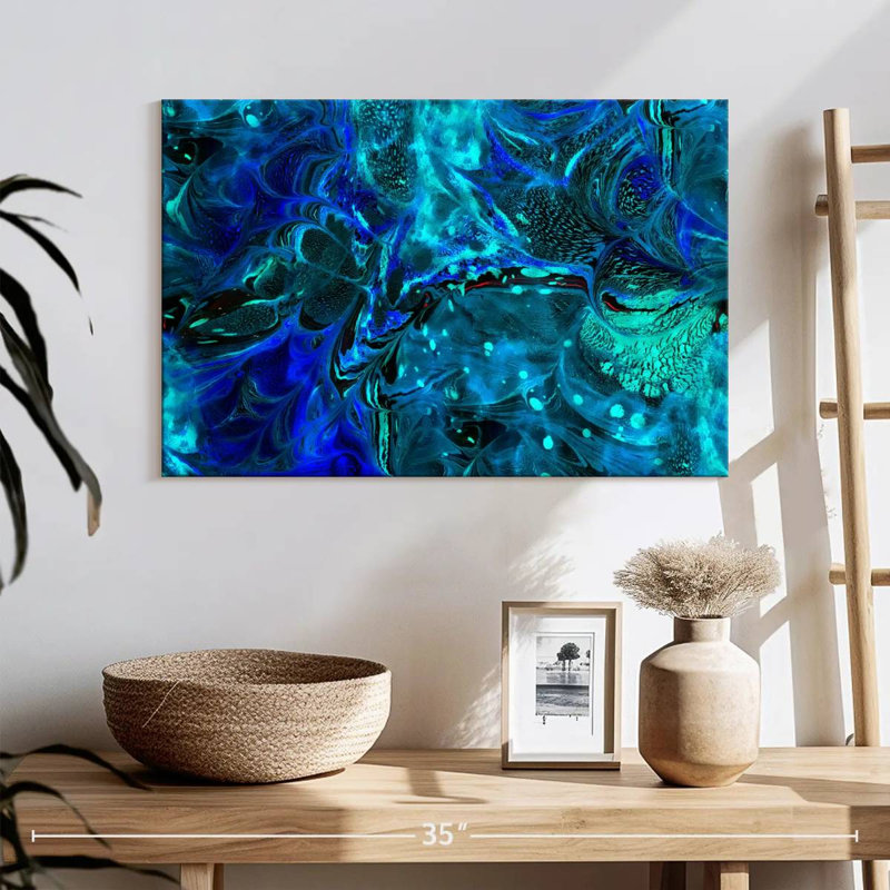 Avery Night Sky Abstract, 16" H x 24" W