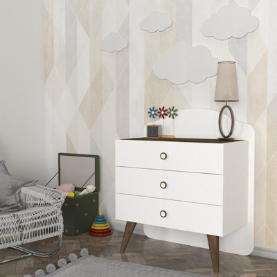 Lyme 3 - Drawer Rectangle Accent Chest