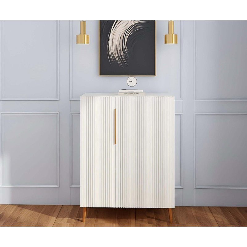 Modern   Sideboard Cabinet with  Handles for Kitchen, Dining Room Furniture Organizer