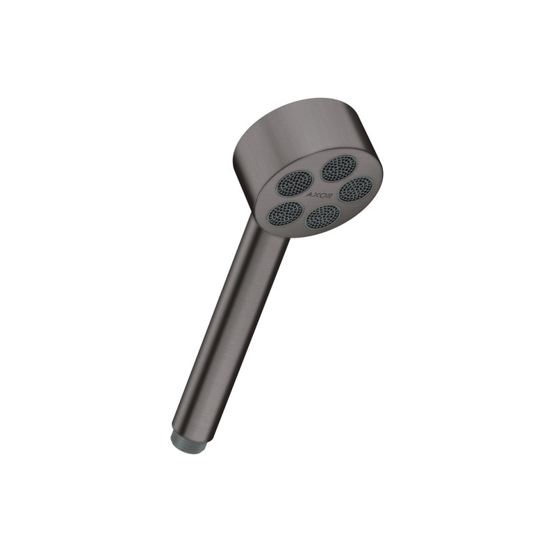 Rain Handheld Shower Head, Brushed Black Chrome, 1.5 GPM