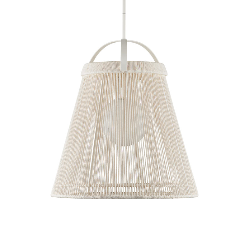 Parnell 1 - Light Pendant, Gesso White