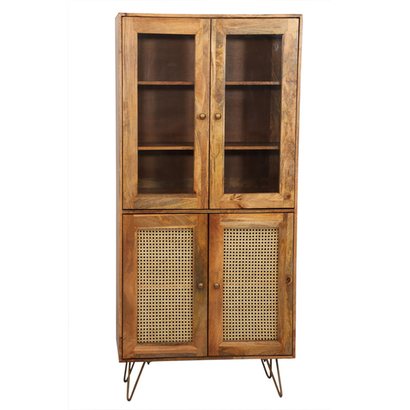 Chetram Rattan Display Cabinet
