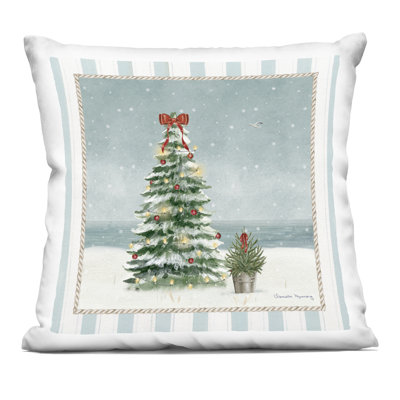 Coussin Christmas In Newport, par Danielle Murray