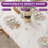 Kendrik 82.67'' L x 31.5'' W Dining Table with Rectangular Faux Marble Tabletop for 6-8 People-1836548588-1836548589