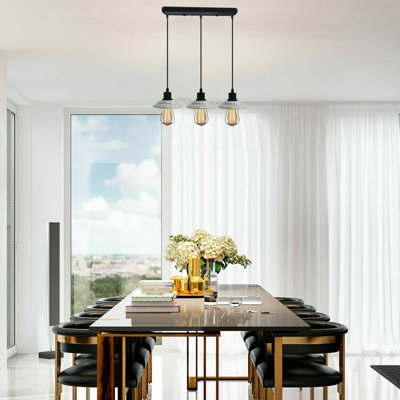 Caruthersville 3 - Light White Kitchen Island Pendant