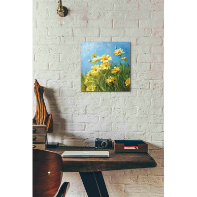 «Summer Field I» par Danhui Nai, art mural sur toile