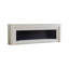 Beige Manufactured Wood TV Cabinet Fireplace-117801948