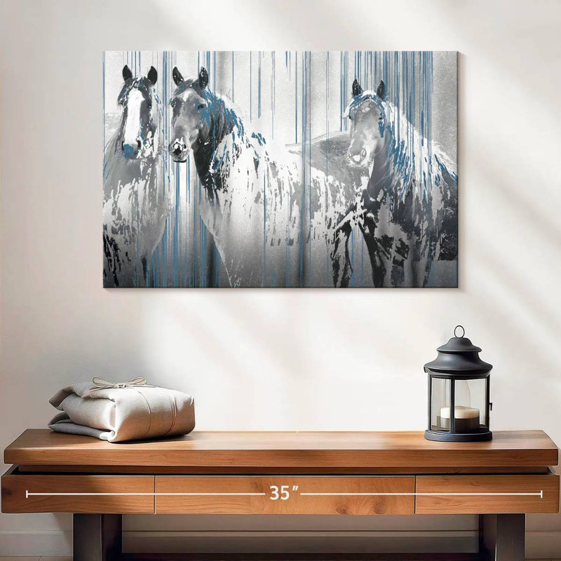 Cheval Brampt Three's Company, H 16 po x l 24 po