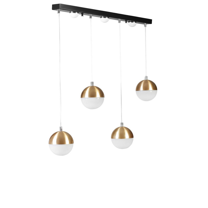Chandle Chandelier, Gold
