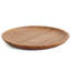 Assiette plate réutilisable en bambou