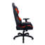 RaynorGaming Adjustable Ergonomic Faux Leather Swiveling PC & Racing Game Chair in Black-74165823