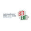 Enseigne de sortie DEL Lithonia Lighting Thermoplastic