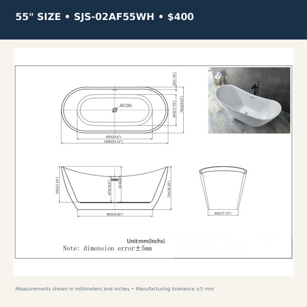 Dimensions du produit