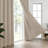 Grommet Top Blackout Room Darkening Curtains, Solid Thermal Insulated Polyester Window Curtain Set, 2 Panels-264609306-264609300-259254592