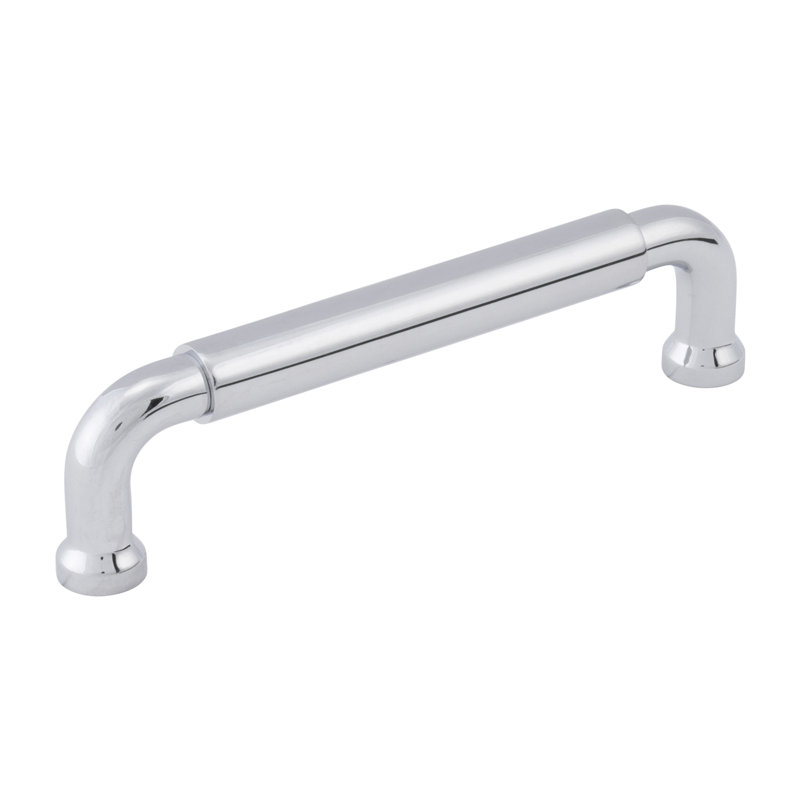 Edgewood Collection Handle Pull - Transitional Hardware for Drawers & Cabinets, 5 1/16", Chrome