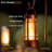 FoxFlame Metal Solar Lanterns Outdoor Waterproof, Patented Fire Effect, 1pk-134077159