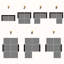 2 Seater Fabric Sofa Bed-129933333