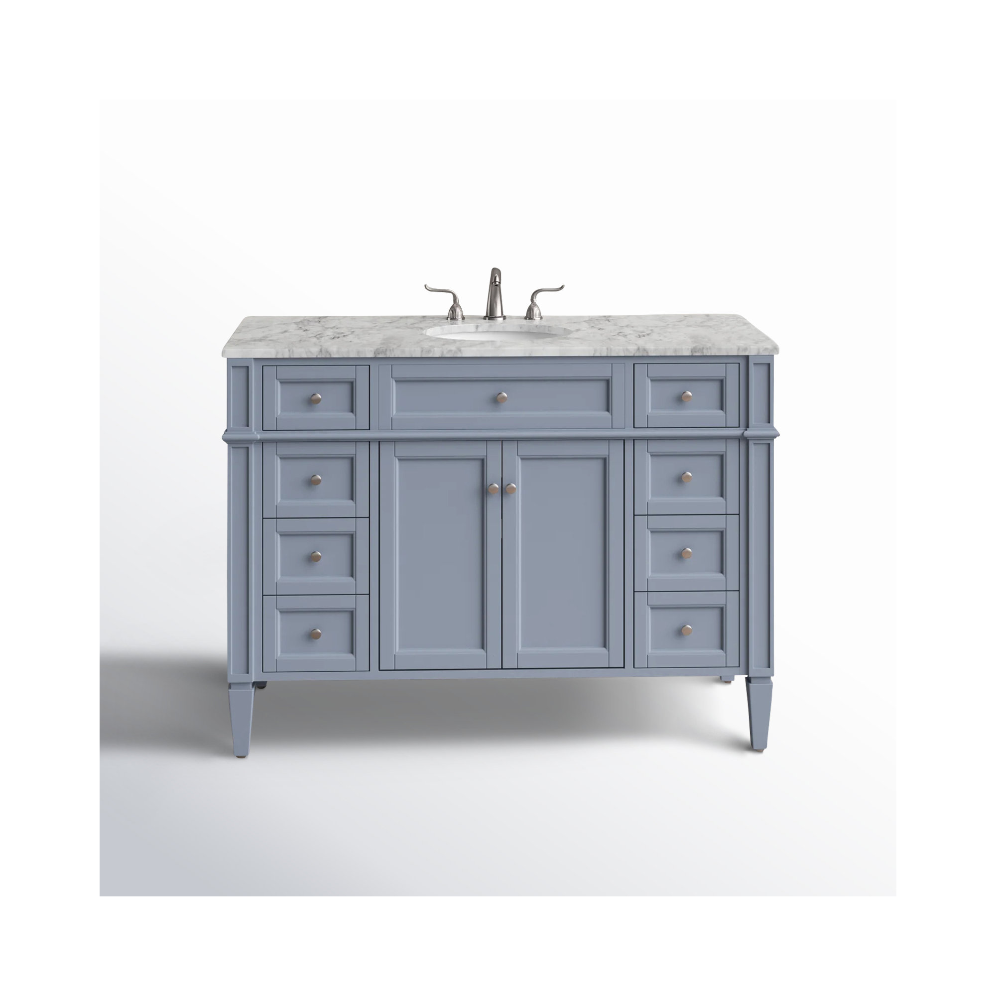 Rivers 48'' Single Bathroom Vanity, Gray