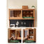 Armoire de rangement en bois massif