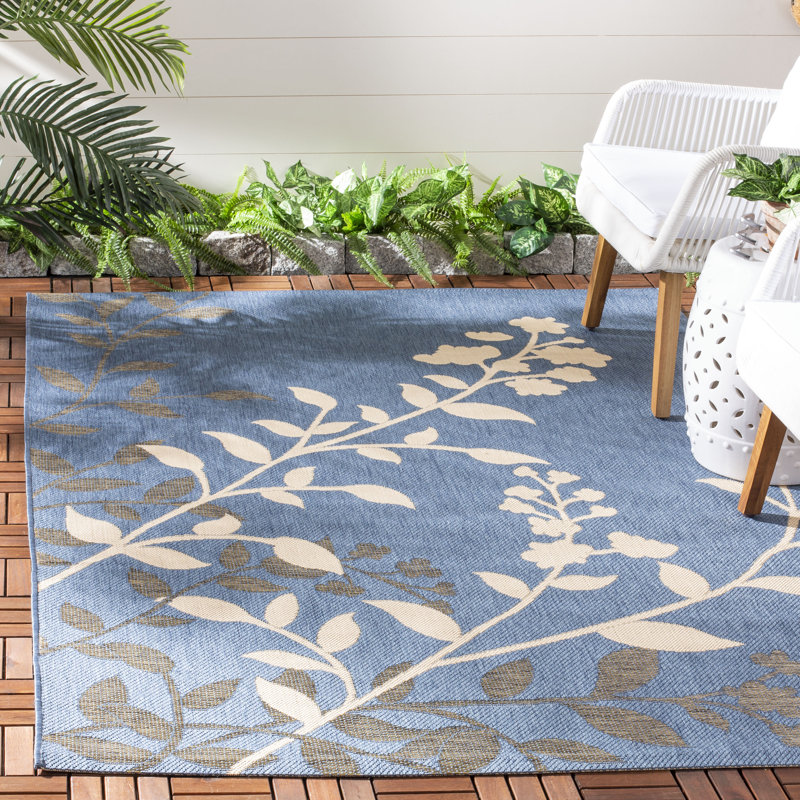 Herefordshire Performance Floral Rug, Rectangle 8' x 11'