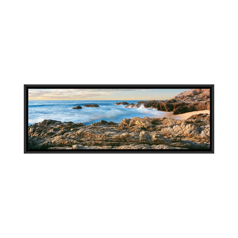 Paysage côtier I, plage de Cerritos (Playa Los Cerritos), Todos Santos, Baja California Sur, Mexique, reproduction de photo sur toile tendue