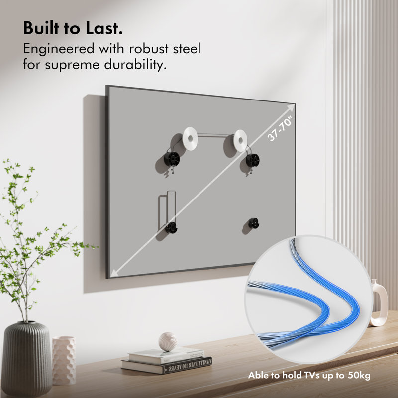 VonHaus Single Screen Wall Mount
