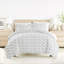 Ensemble de housse de couette en microfibre à motif de literie ultra douce en fleurs-105814138-105814141