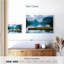 Caravane au bord du lac-1813981338